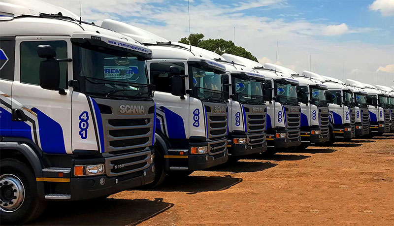 Premier Logistics Transport Fleet